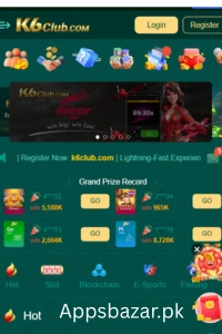 K6 Club App Download (latest Earning App) in Pakistan 1 Appbazar.pk 1