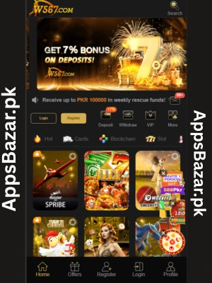 W 567 App Download APK-2026 Real Earning Game for Android in Pakistan 1 AppsBazar.pk 5
